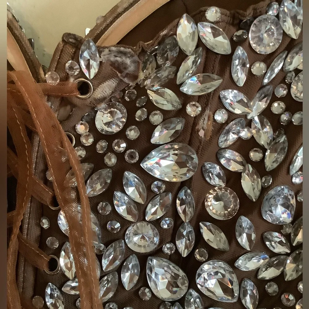 ✨FIRM PRICE✨Bling Strapless dress - Picture 13 of 16